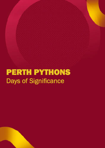 Days of Significance Document Cover